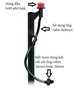 Hướng dẫn lắp đặt ống mềm 6x4.0mm hàng Việt Nam