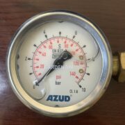 Đồng hồ đo áp 10bar Azud,.