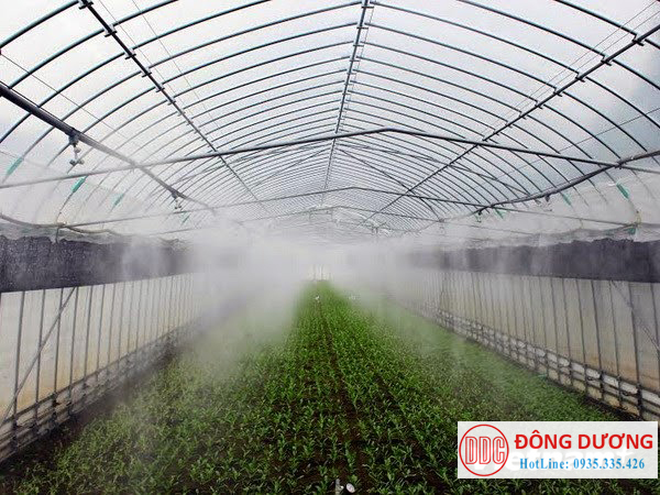 Bộ béc tưới phun sương DDC003 cho vườn ~35-40m2