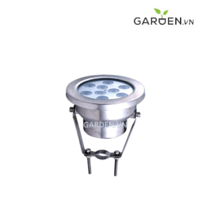 Đèn LED âm nước inox 304 toàn thân D145mm RGBW 12W/24VAC