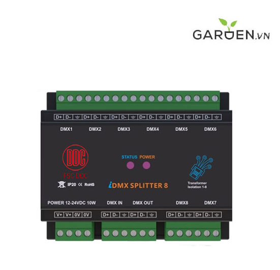 Bộ nhận tín hiệu DMX cho đèn