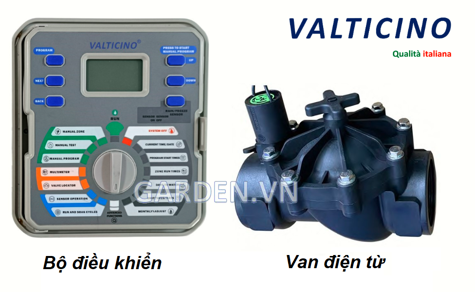 Valticino – Giải pháp tưới thông minh chuẩn công nghệ Ý